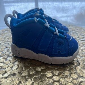 Nike Toddler Air More Uptempo Kids Royal Blue AIR Sneakers